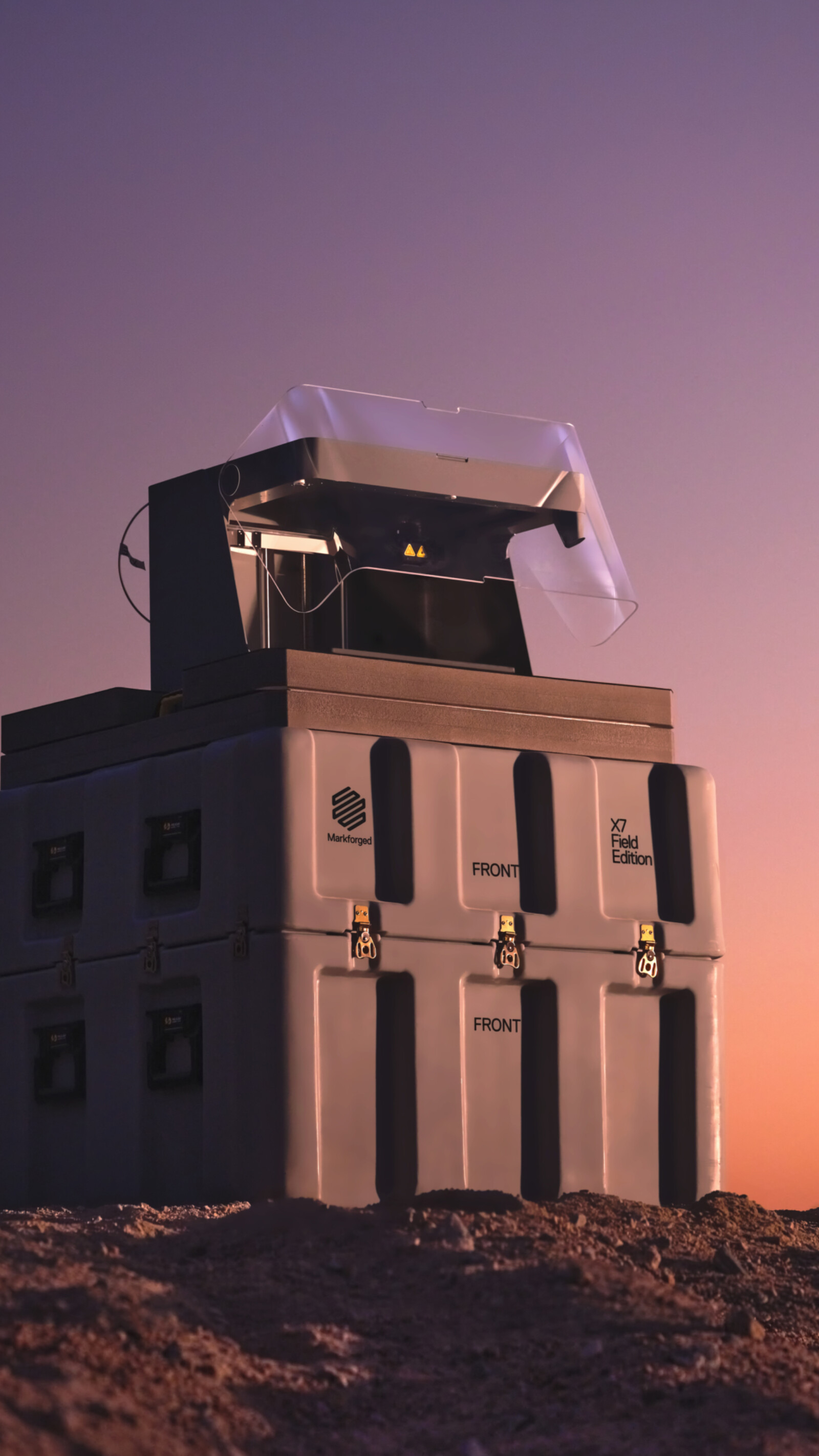 X7 Field Edition Rugged Carbon Fiber 3D Printer